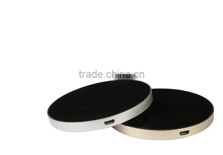Aluminum alloy qi wireless charger for ipad and mobile phone,wireless charger laptop
