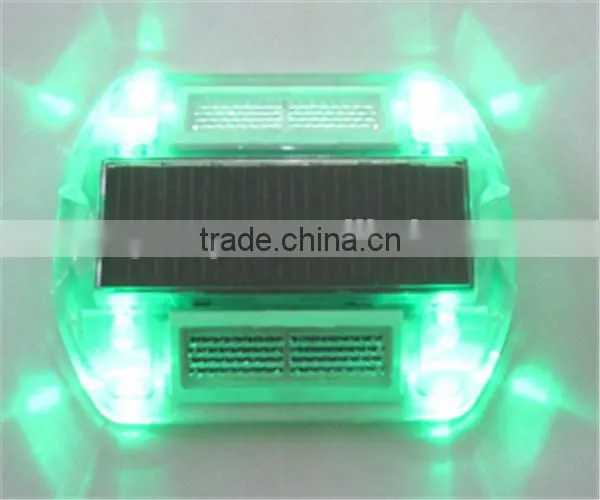 plastic solar powered LED flashing road cat eyes