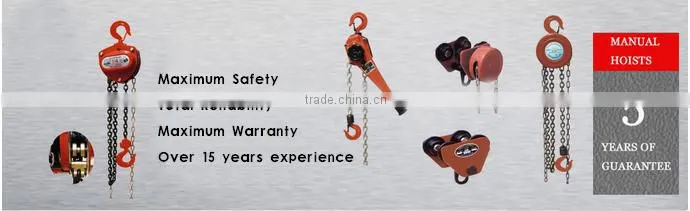 Most popular good quality HSZ Chain Hoist