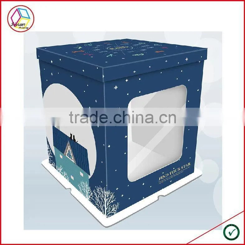 High Quality Clear Cupcake Boxes