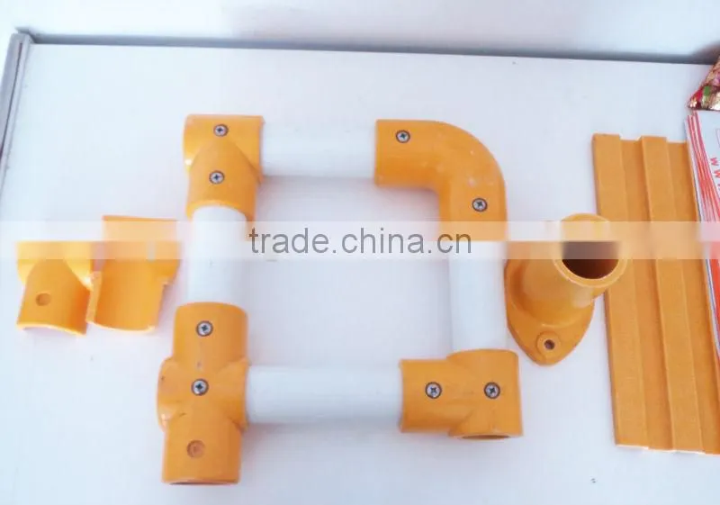 Best price FRP handrail fittings,fiberglass handrail fittings