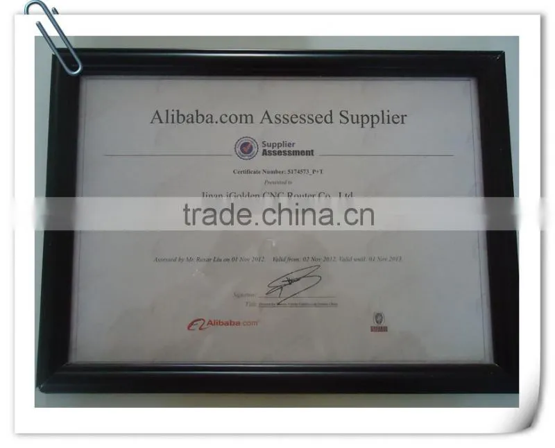 2015 New product CE certificate price of plotter machine IGP1120 with red dot