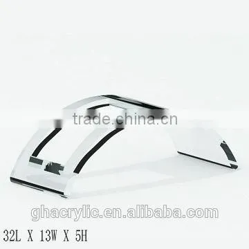 Classic Excellent Acrylic Single Wine Bottle Display Rack