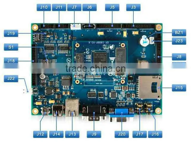 Universal arm development board/embeded system board