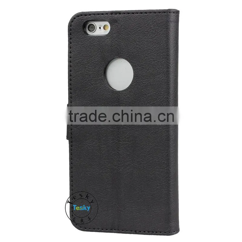 2014 new design mobile phone case for iphone 6 , wallet leather case for iphone 6