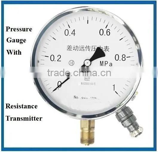 stainless steel bourdon tube Negative Pressure Gauge manufacturer