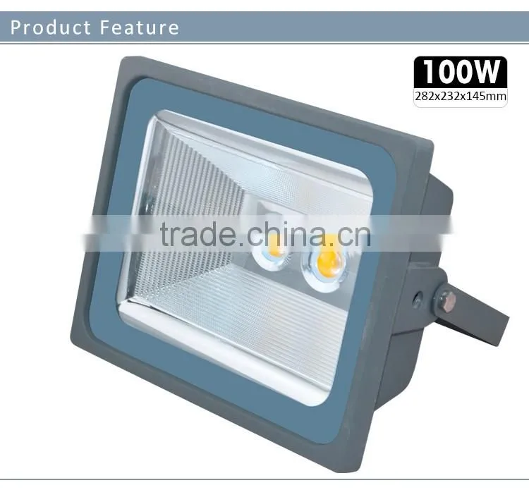 High Lumen Outdoor 50W COB LED Floodlight 100 Watt LED Flood Light