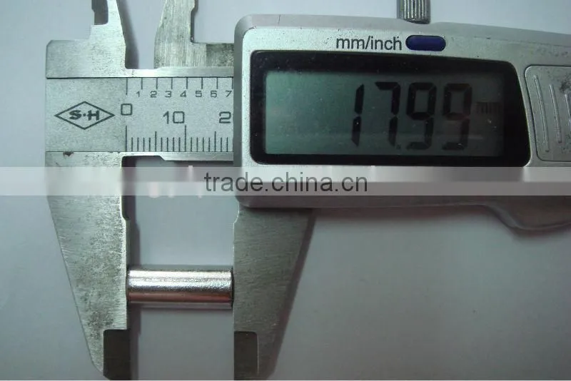 18mm*7mm hot sale metal bell stopper for hat