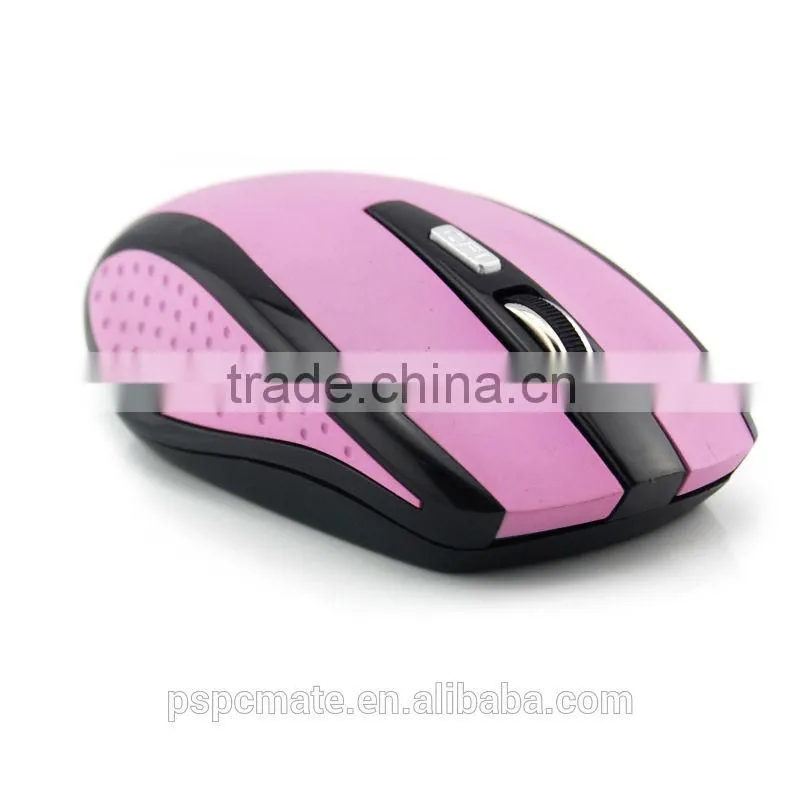 2.4G usb Wireless Optical Mouse driver 6D custom wireless Mice with page up & down button for wholesale