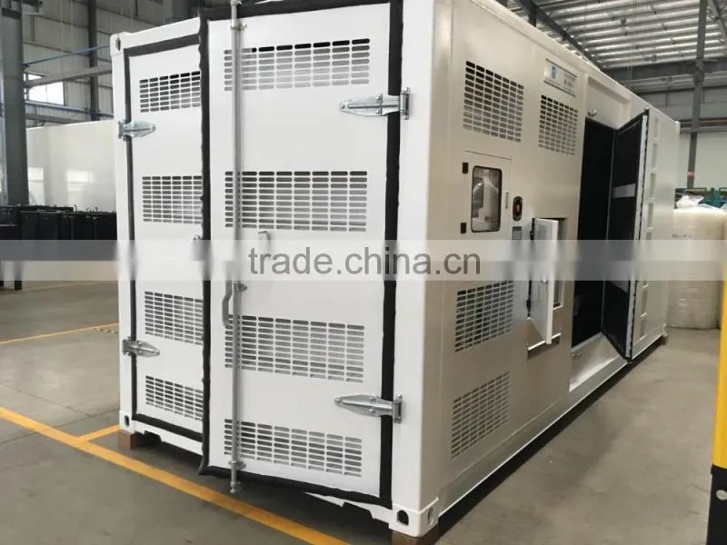 500KW Soundproof genset powered by CCEC engine KTA38-G