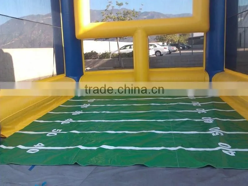 Football field goal kick inflatable sport games for sale