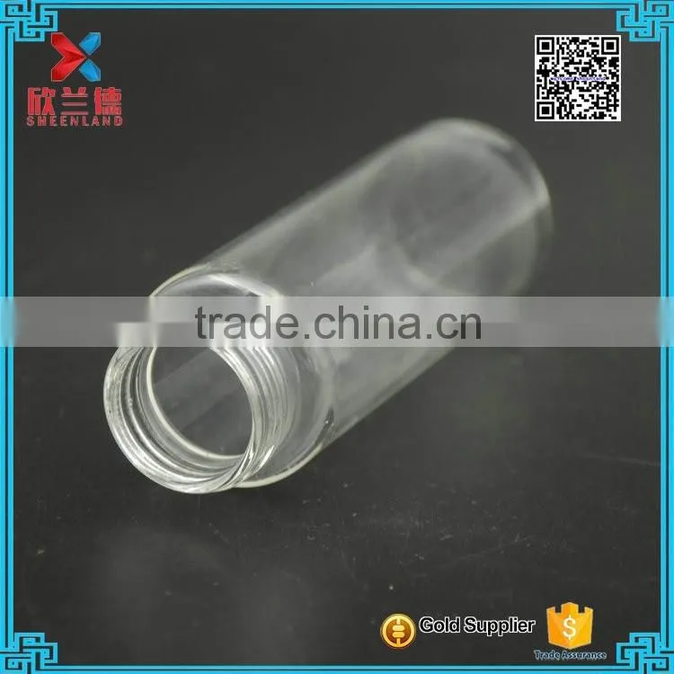 wholesale 100ml round glass tubular vial medicine bottles