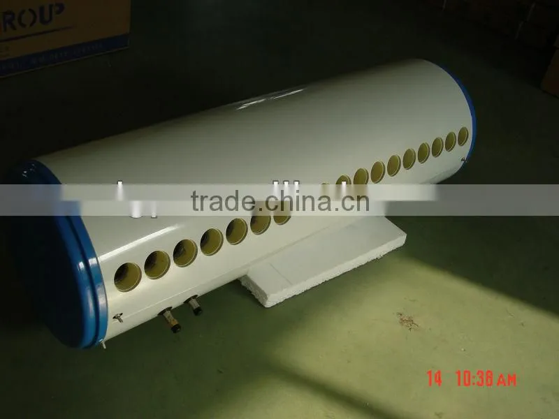 Non pressurized heat pipe solar water heater
