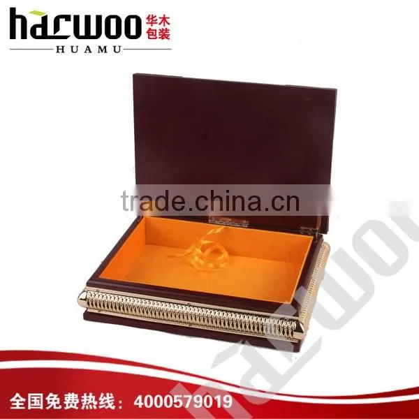 New Design Made In China customized wooden quran holder box