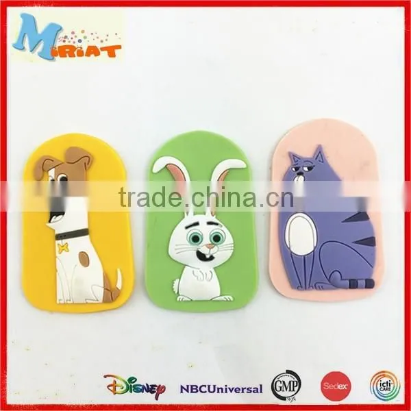 Beauty princess 2d pvc kids refrigerator magnets