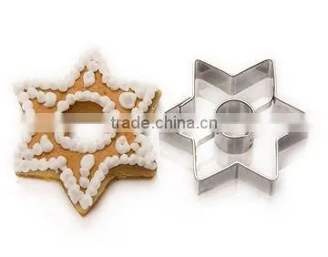 stainless steel moon shape cookie cutter