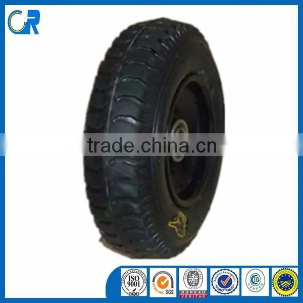 Flatbed hand truck wheel