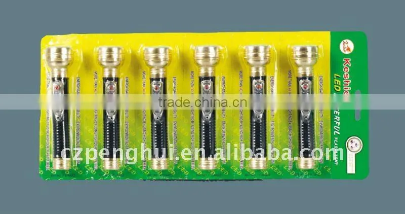 led mini flashlight torch battery flashlight