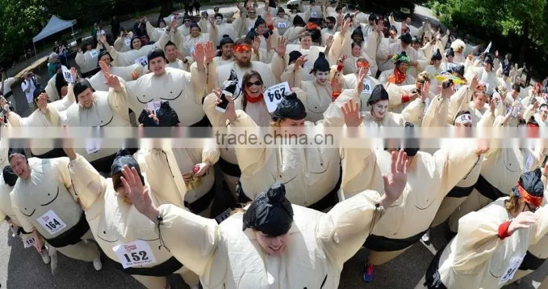 Inflatable Sumo Wrestler Adult Standard Costume