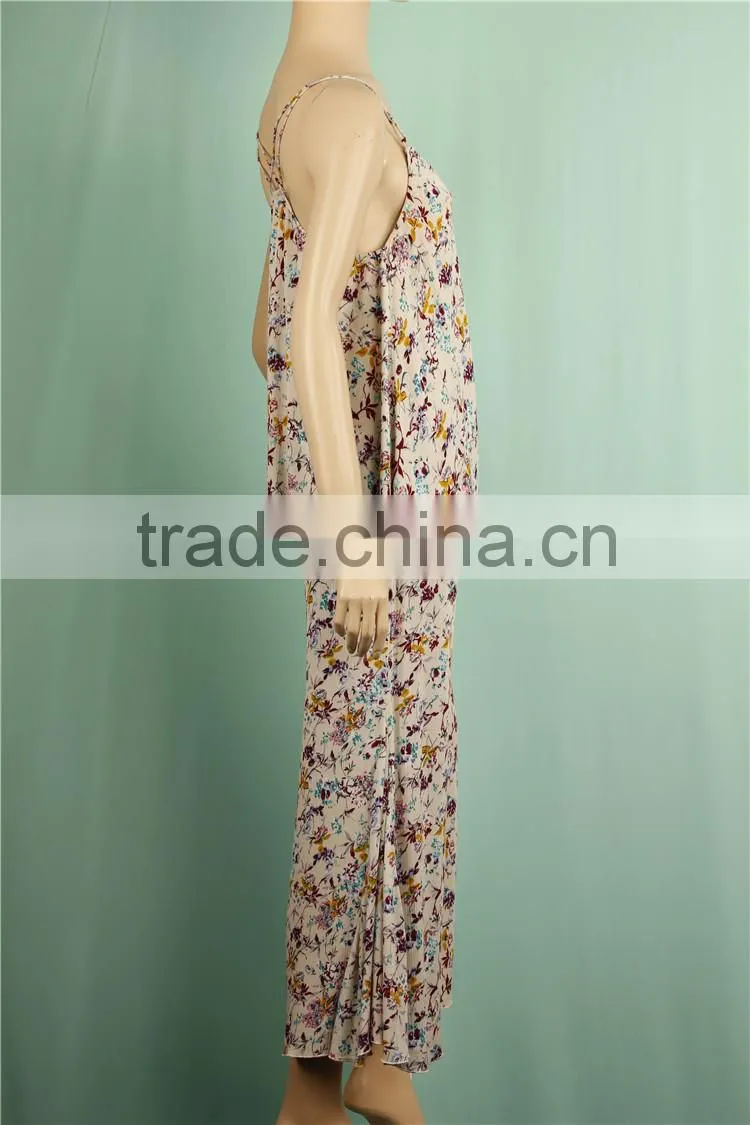 2016 S/S new design tank top with long pants woman suit