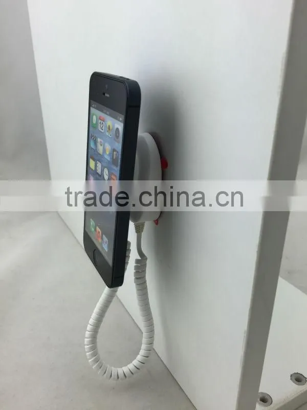 Showhi popular wall-mounting security display stand for cell phone with alarm XC5100+-IG