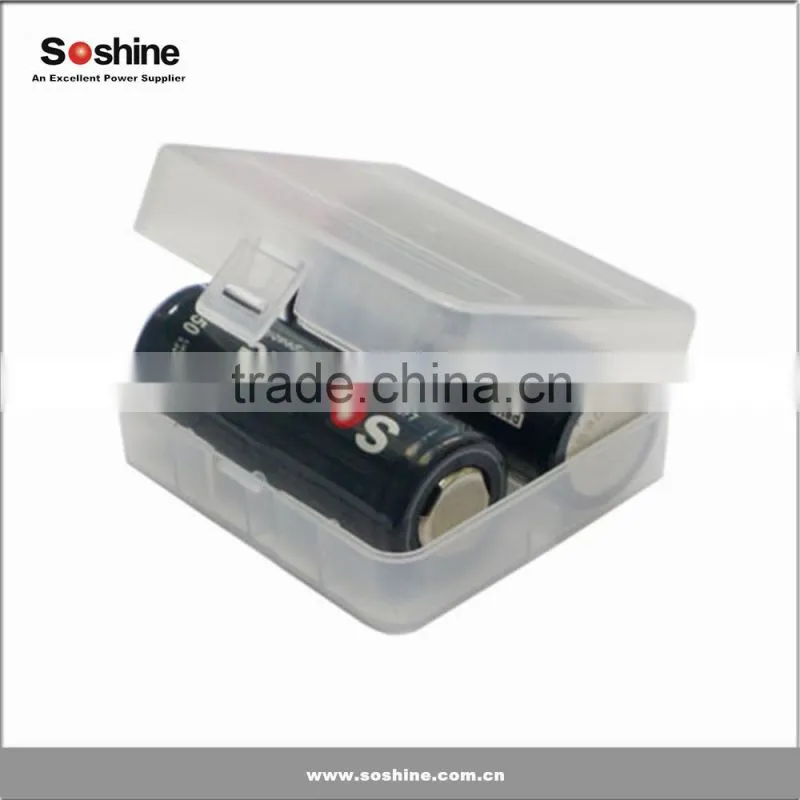 18500 battery holder case plastic battery case for 18500