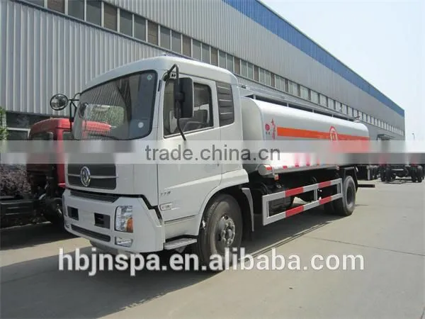 4*2 Dongfeng TIANJIN 15000L fuel tank truck for sale