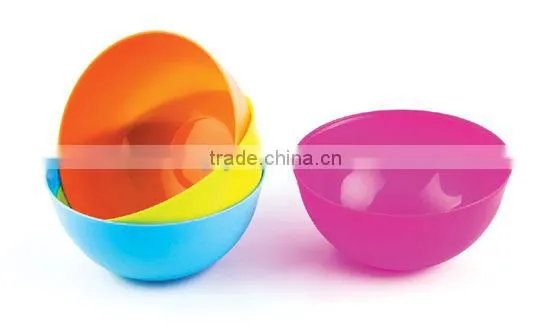 Plastic Fruit Bowl, mixing bowl, salad bowl for children