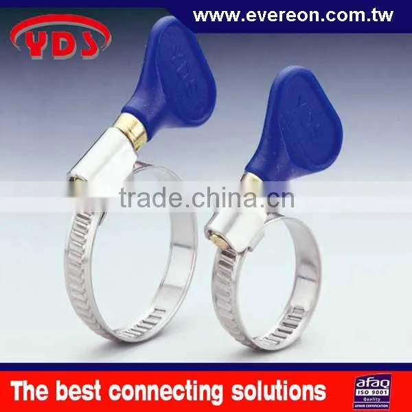 German pvc pipe fitting plastic clip quick release pipe clamps