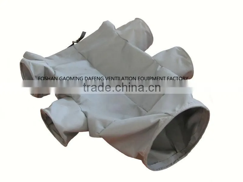 300Celsius custom design layflat ventilation reducing heater duct