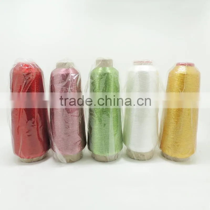 M MS ML MX MH types metallic yarn for embroidery knitting