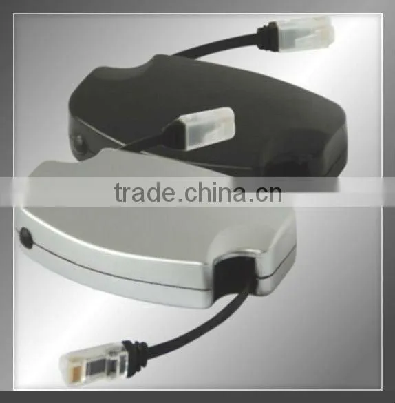 B03 new design retractable desktop cable holder for hotel room