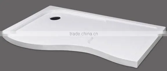 2015 new style acrylic cheap shower tray