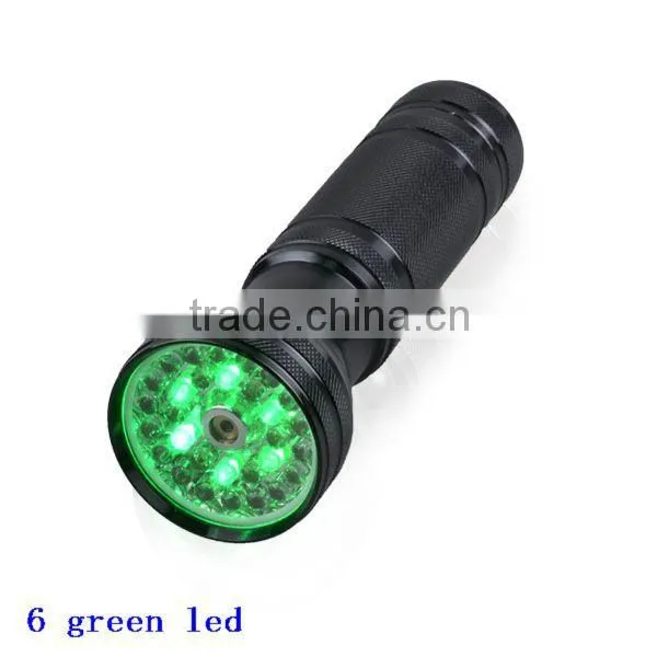 Colorful led flashlight with compass