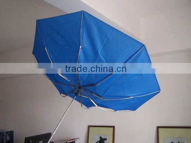 rain parasol 3 folding umbrella with windproof