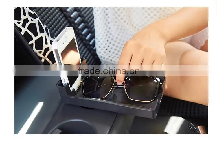 New Black Car Organizer Car Storage Automotive Box trash catc holder For Tools Mobile Phone sun glasses travel kit