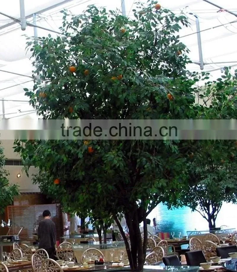 Indoor Decoration Artificial Fruit Tree Orange Tree