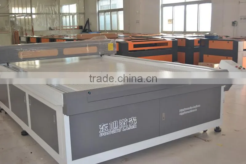 1300*2500 mm flatbed large area petticoat laser cutting machine