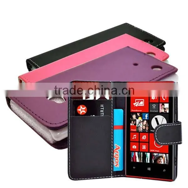 pu leather case cover stand for Nokia lumia 720