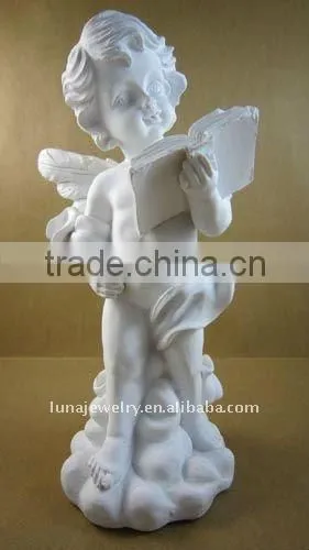 resin baby angel for home decoration