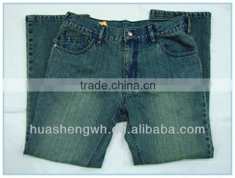 2013 High Quality designer fashion mens cotton jeans pants