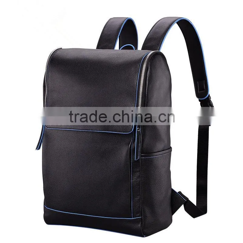 Alibaba express China backpack fashion Leather Backpack superior men's backpack