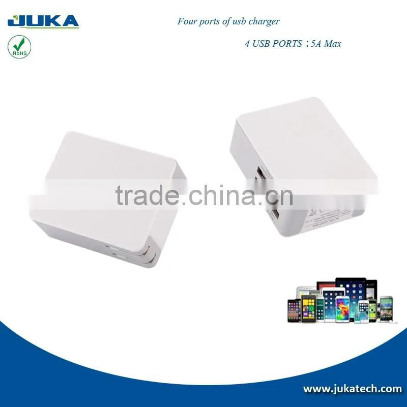 2015 hot sale high quality fast speed 1 2 3 4 port multi port usb chargers usb wall charger for cellphone