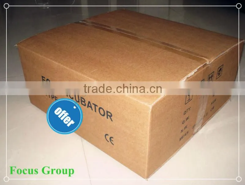 CE approved mini fully automatic chicken incubator 48 eggs