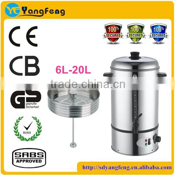 6L -40L YF model with temperature control electric coffee percolator