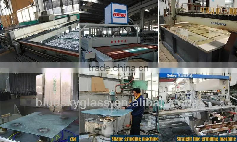 High quality tempered glass shower partition for wholesale