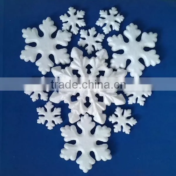 High quality styrofoam snowflake for sale/christmas tree decoration