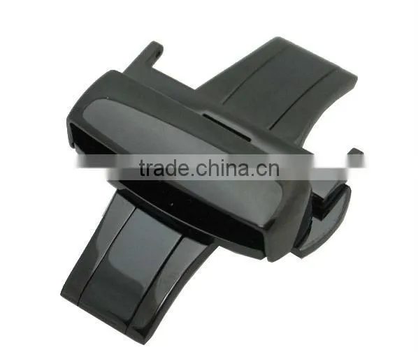 Stainless Steel butterfly clasp watch buckle for china watches and bracelets for gentleman watches men