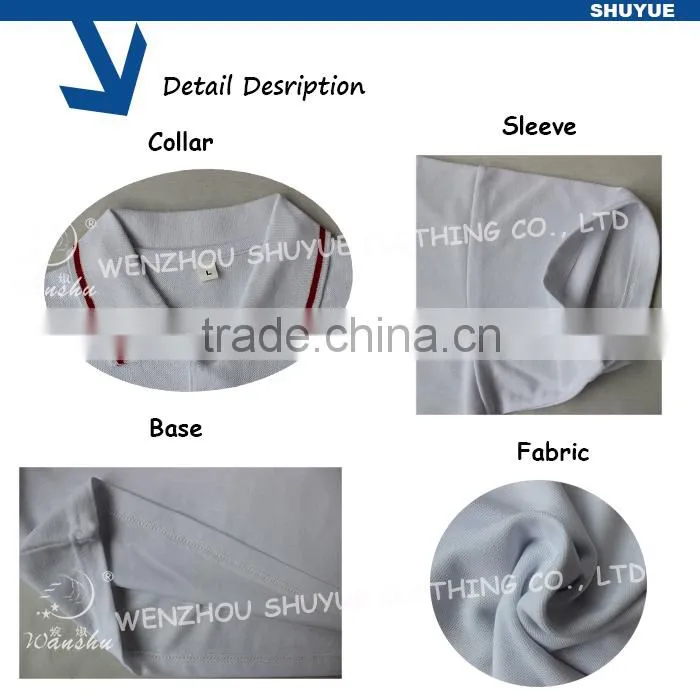 OEM manufacture plain men polo shirt, unbranded polo shirts