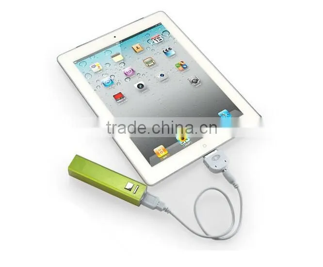 Factory Wholesale Aluminium alloy shell smart 2600mAh power bank on sell